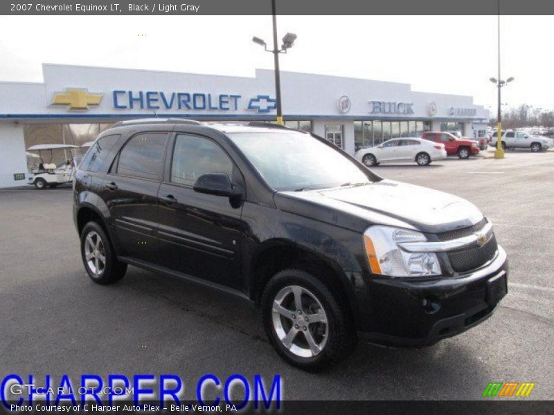 Black / Light Gray 2007 Chevrolet Equinox LT