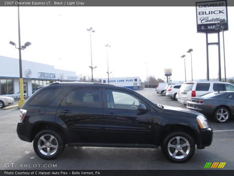 Black / Light Gray 2007 Chevrolet Equinox LT