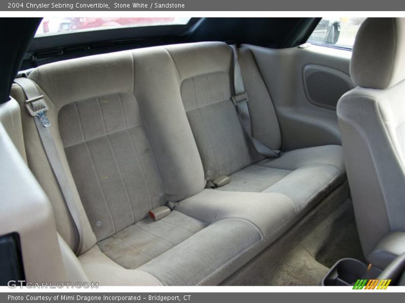  2004 Sebring Convertible Sandstone Interior