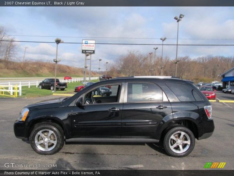 Black / Light Gray 2007 Chevrolet Equinox LT