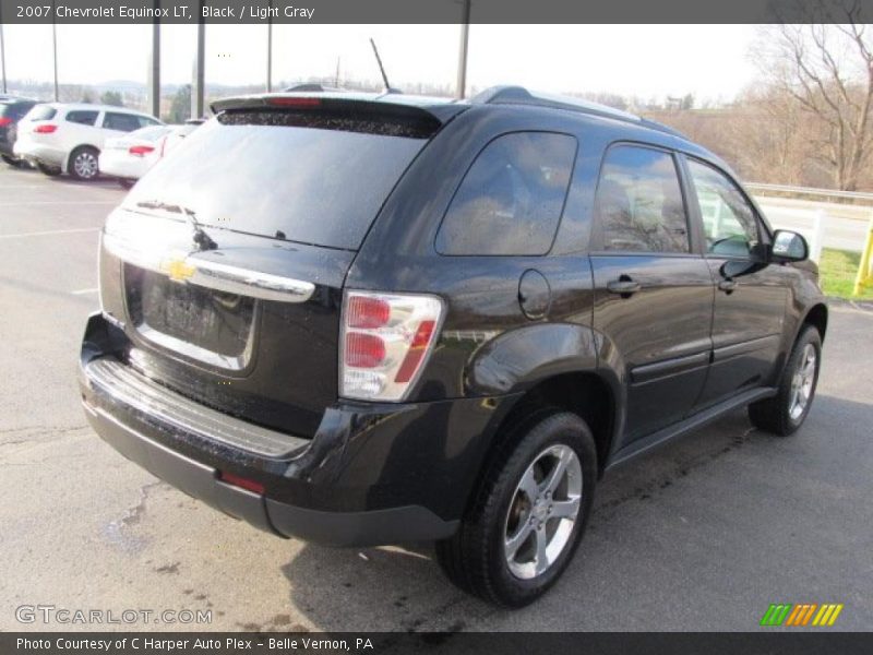 Black / Light Gray 2007 Chevrolet Equinox LT
