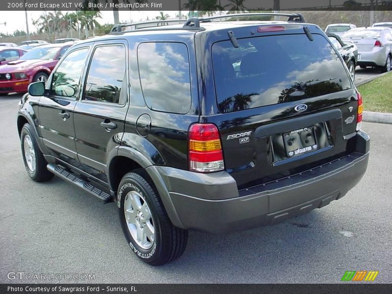 Black / Medium/Dark Flint 2006 Ford Escape XLT V6