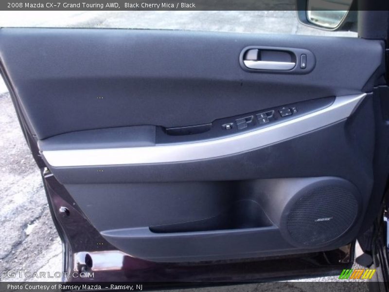 Black Cherry Mica / Black 2008 Mazda CX-7 Grand Touring AWD