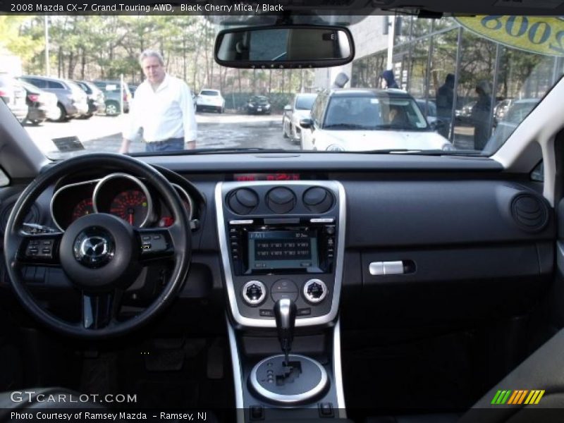 Black Cherry Mica / Black 2008 Mazda CX-7 Grand Touring AWD