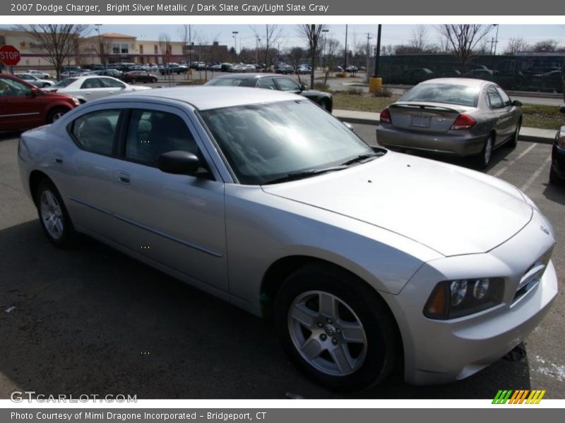 Bright Silver Metallic / Dark Slate Gray/Light Slate Gray 2007 Dodge Charger