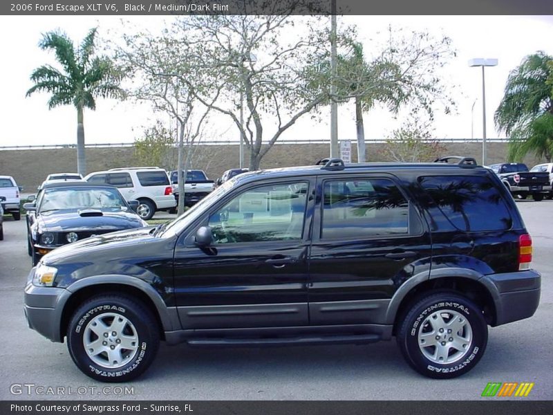 Black / Medium/Dark Flint 2006 Ford Escape XLT V6