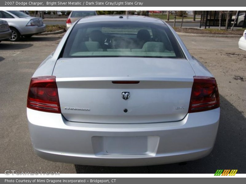 Bright Silver Metallic / Dark Slate Gray/Light Slate Gray 2007 Dodge Charger