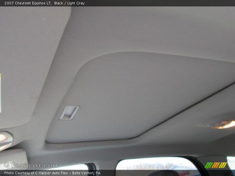 Black / Light Gray 2007 Chevrolet Equinox LT