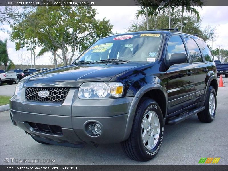 Black / Medium/Dark Flint 2006 Ford Escape XLT V6
