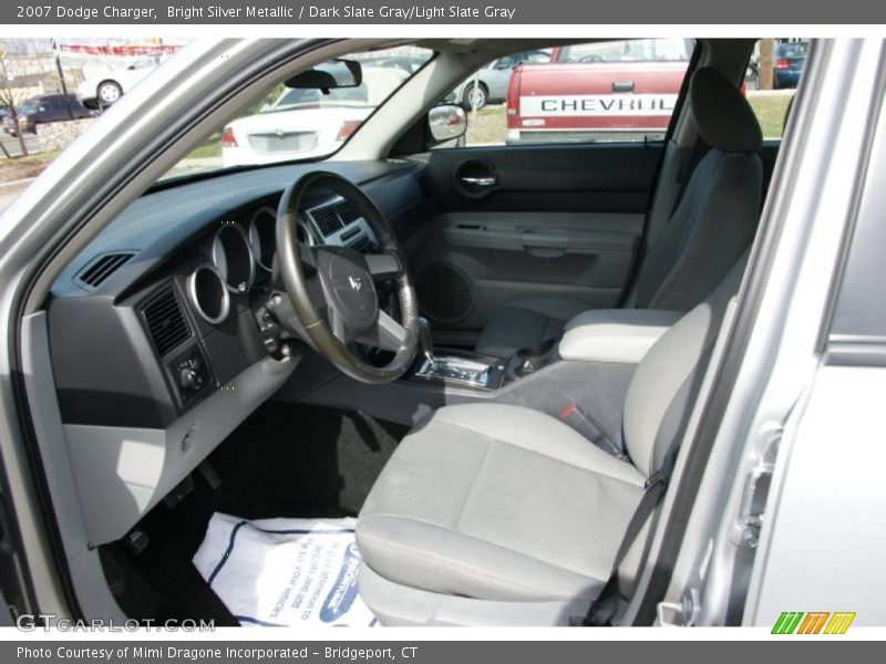 Bright Silver Metallic / Dark Slate Gray/Light Slate Gray 2007 Dodge Charger