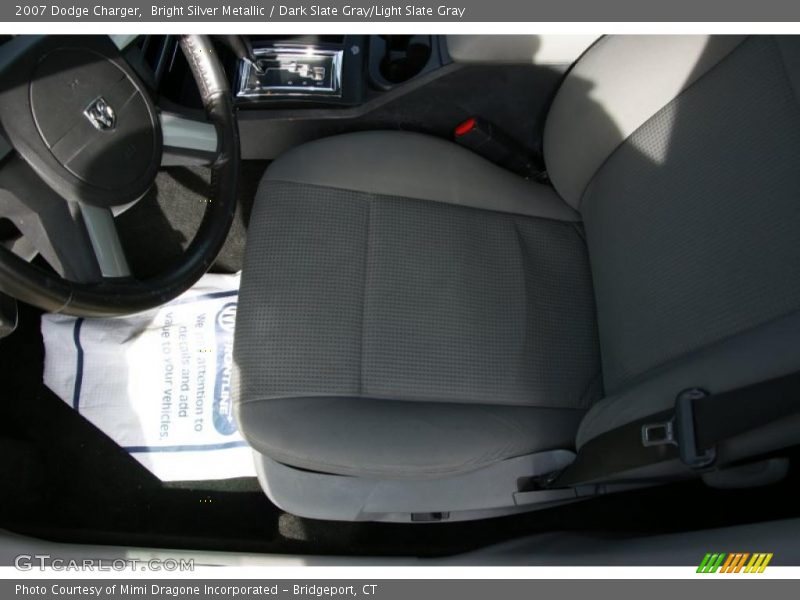 Bright Silver Metallic / Dark Slate Gray/Light Slate Gray 2007 Dodge Charger