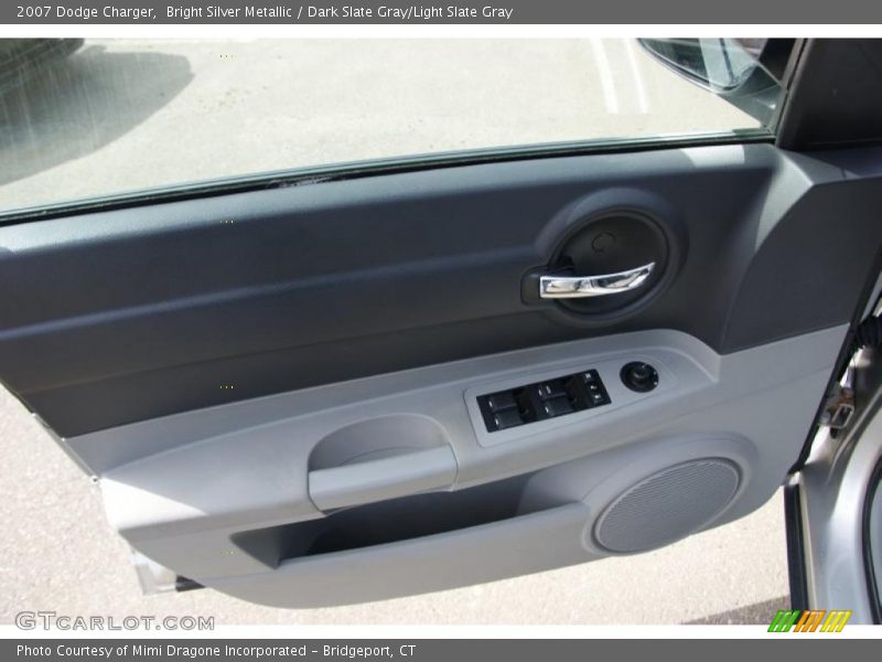Bright Silver Metallic / Dark Slate Gray/Light Slate Gray 2007 Dodge Charger