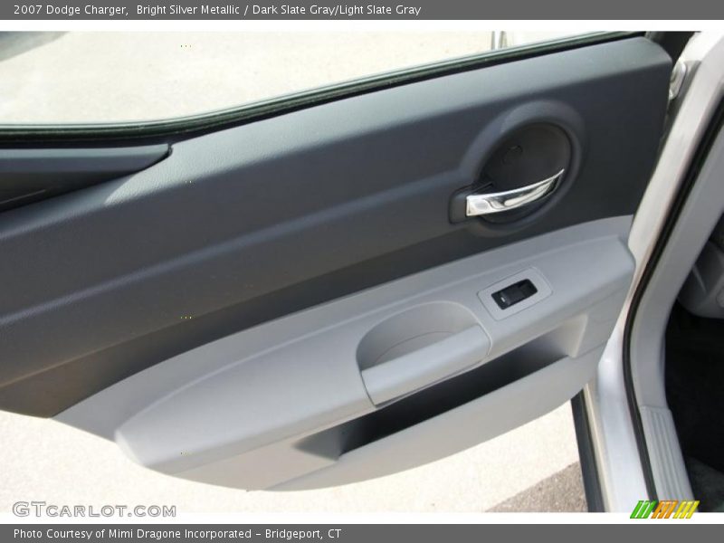 Bright Silver Metallic / Dark Slate Gray/Light Slate Gray 2007 Dodge Charger