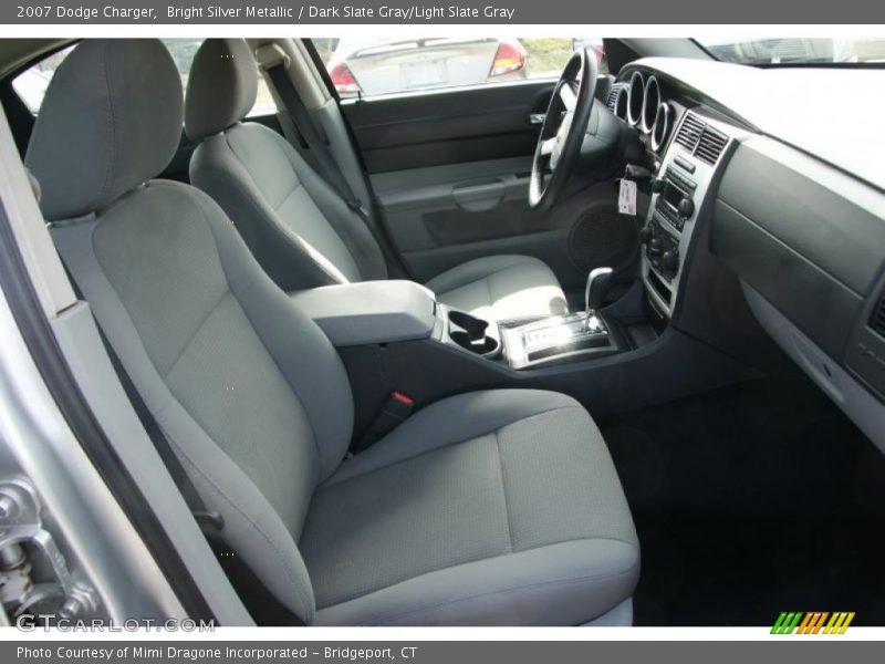 Bright Silver Metallic / Dark Slate Gray/Light Slate Gray 2007 Dodge Charger