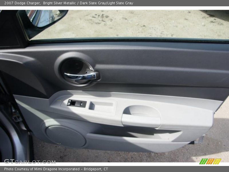 Bright Silver Metallic / Dark Slate Gray/Light Slate Gray 2007 Dodge Charger