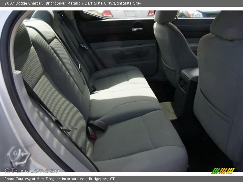 Bright Silver Metallic / Dark Slate Gray/Light Slate Gray 2007 Dodge Charger