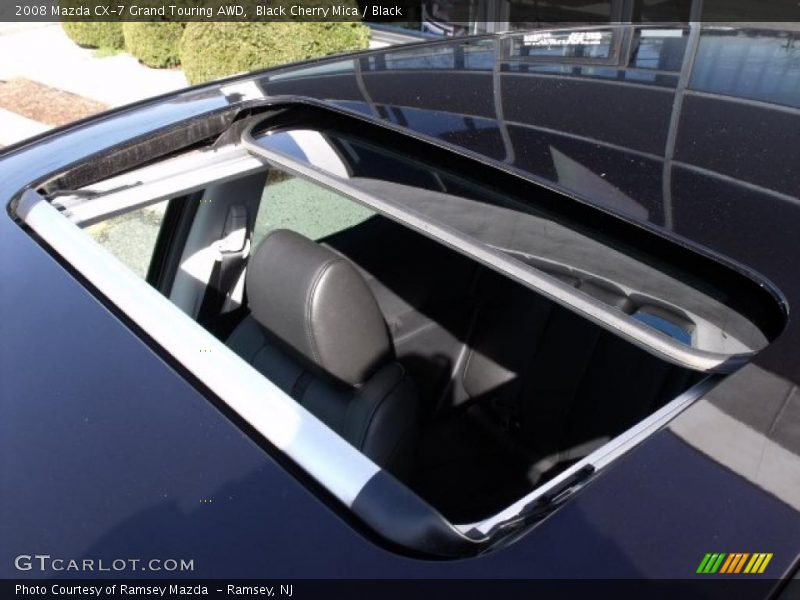 Sunroof of 2008 CX-7 Grand Touring AWD