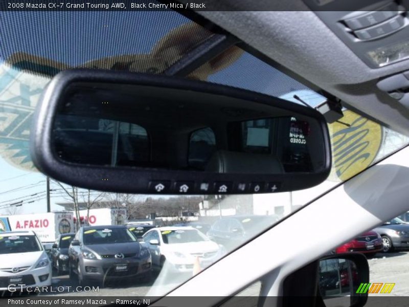 Black Cherry Mica / Black 2008 Mazda CX-7 Grand Touring AWD
