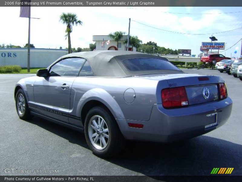 Tungsten Grey Metallic / Light Graphite 2006 Ford Mustang V6 Premium Convertible