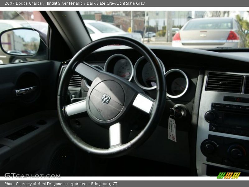 Bright Silver Metallic / Dark Slate Gray/Light Slate Gray 2007 Dodge Charger