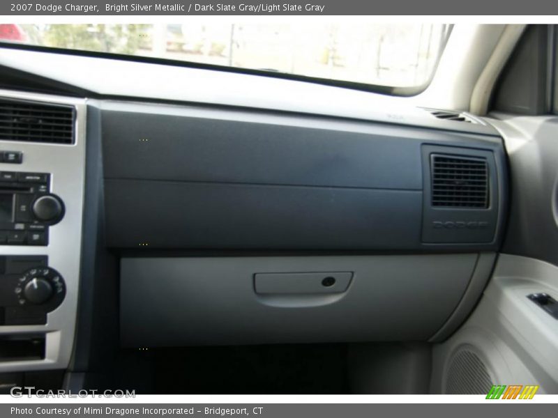 Bright Silver Metallic / Dark Slate Gray/Light Slate Gray 2007 Dodge Charger