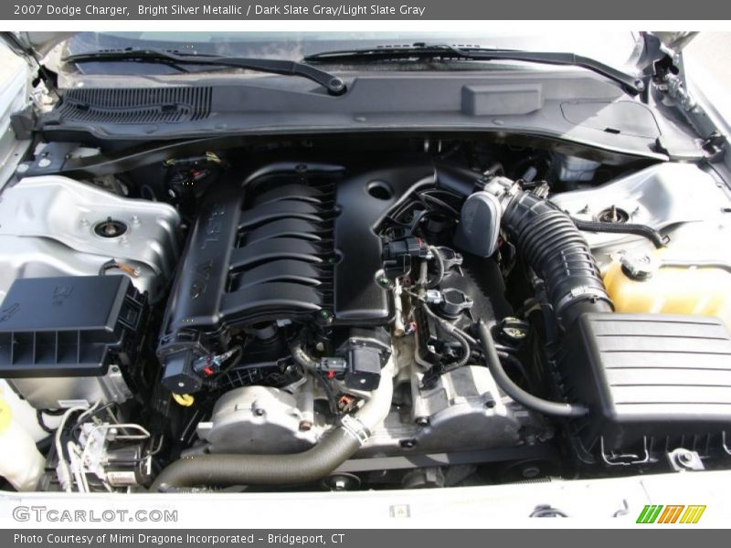 Bright Silver Metallic / Dark Slate Gray/Light Slate Gray 2007 Dodge Charger