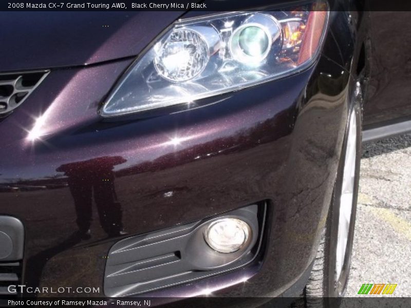 Black Cherry Mica / Black 2008 Mazda CX-7 Grand Touring AWD