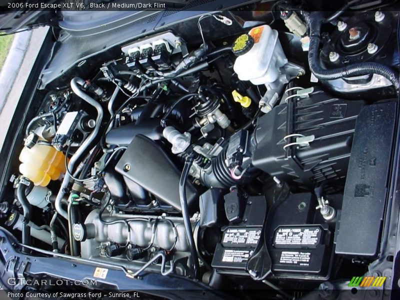 Black / Medium/Dark Flint 2006 Ford Escape XLT V6