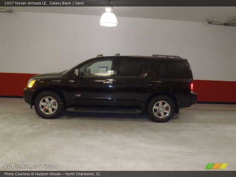 Galaxy Black / Sand 2007 Nissan Armada LE