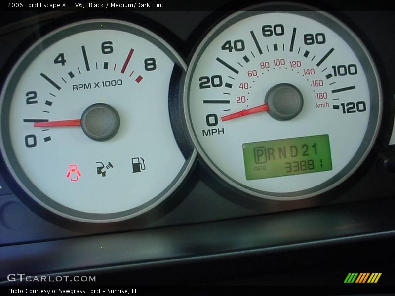 Black / Medium/Dark Flint 2006 Ford Escape XLT V6