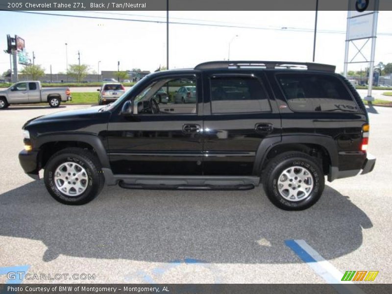 Black / Tan/Neutral 2005 Chevrolet Tahoe Z71