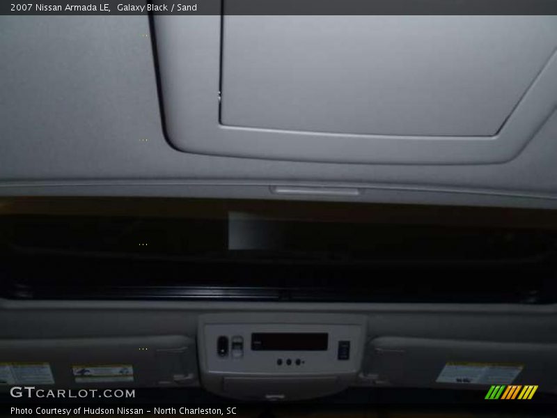 Galaxy Black / Sand 2007 Nissan Armada LE