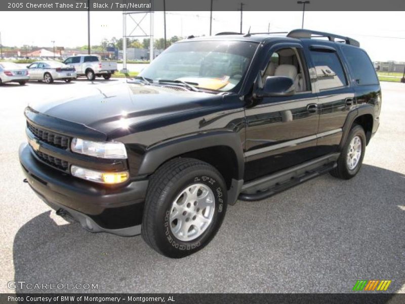 Black / Tan/Neutral 2005 Chevrolet Tahoe Z71
