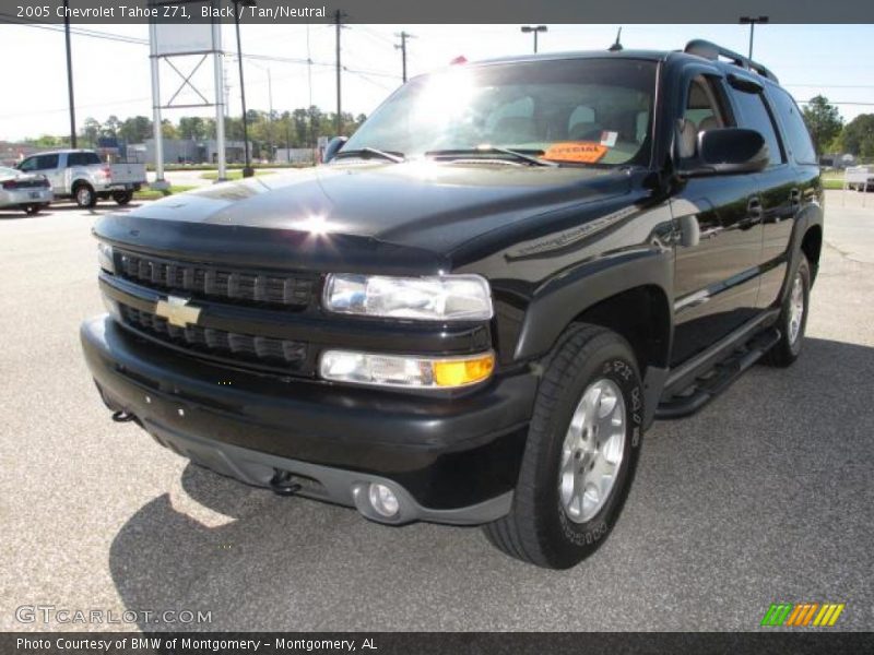 Black / Tan/Neutral 2005 Chevrolet Tahoe Z71