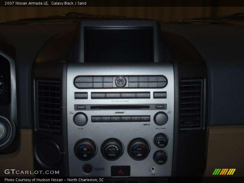 Galaxy Black / Sand 2007 Nissan Armada LE