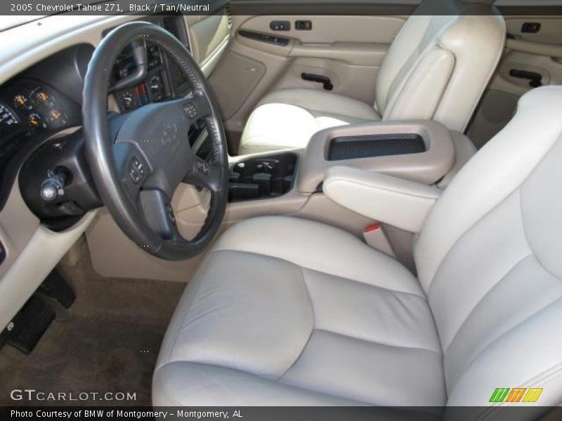 Black / Tan/Neutral 2005 Chevrolet Tahoe Z71
