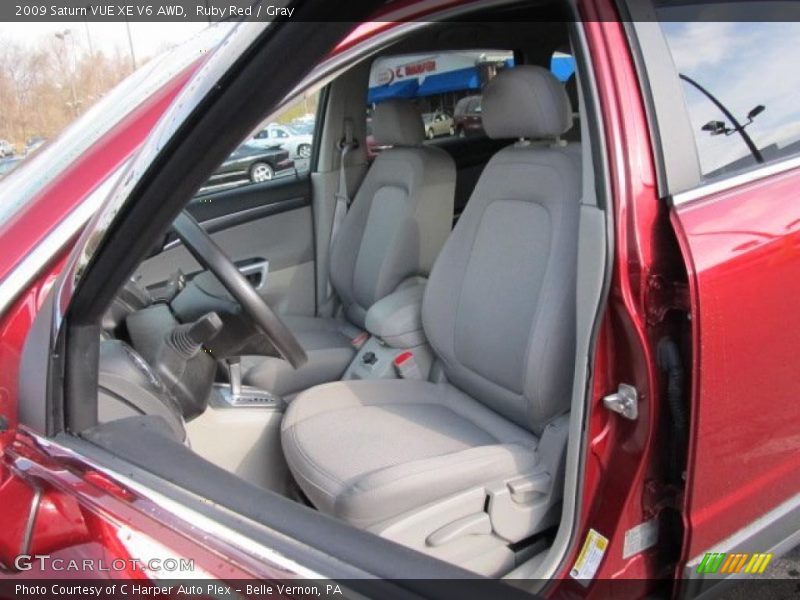 Ruby Red / Gray 2009 Saturn VUE XE V6 AWD