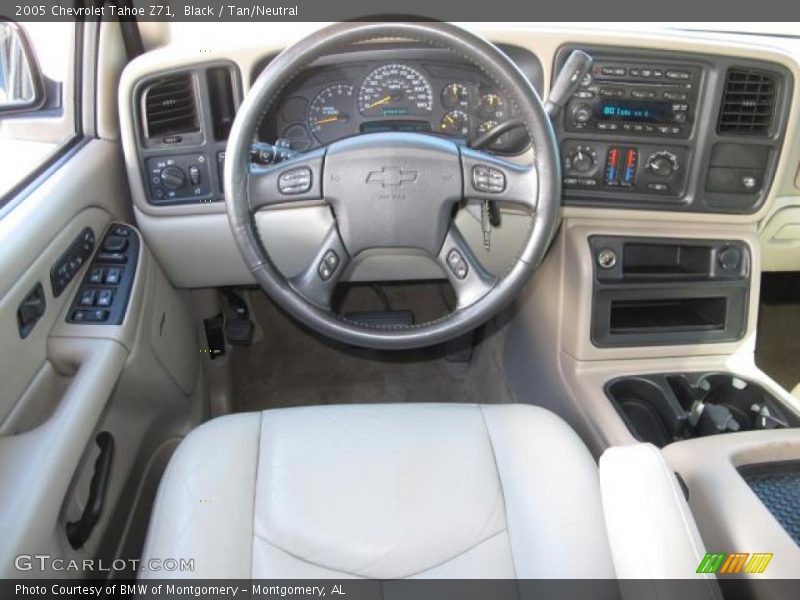 Black / Tan/Neutral 2005 Chevrolet Tahoe Z71