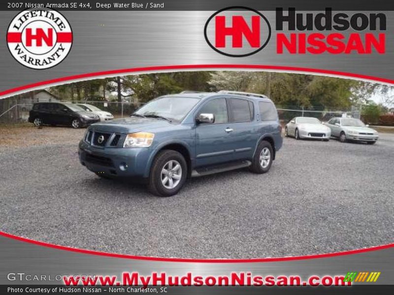 Deep Water Blue / Sand 2007 Nissan Armada SE 4x4
