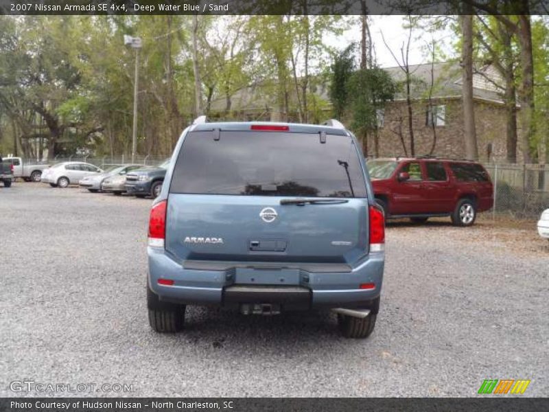 Deep Water Blue / Sand 2007 Nissan Armada SE 4x4