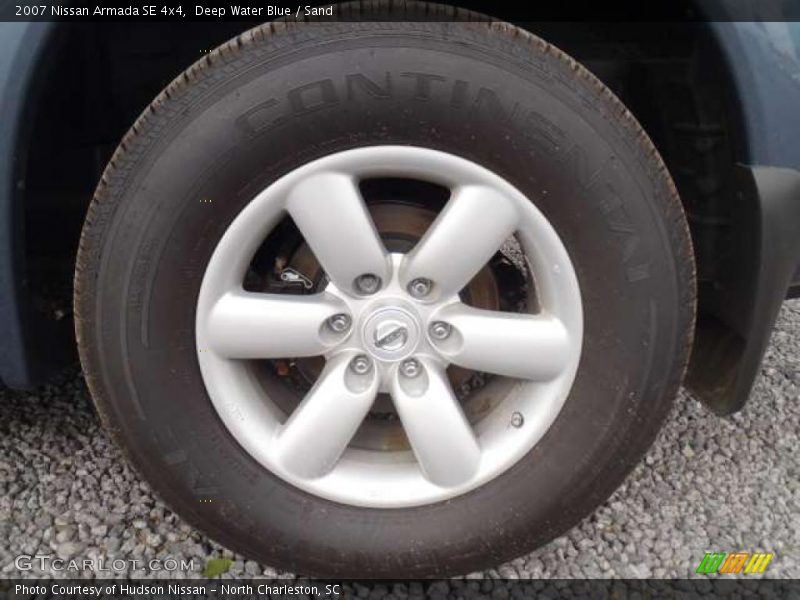 Deep Water Blue / Sand 2007 Nissan Armada SE 4x4