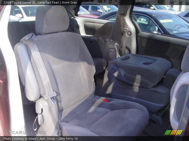 Salsa Red Pearl / Stone Gray 2004 Toyota Sienna LE