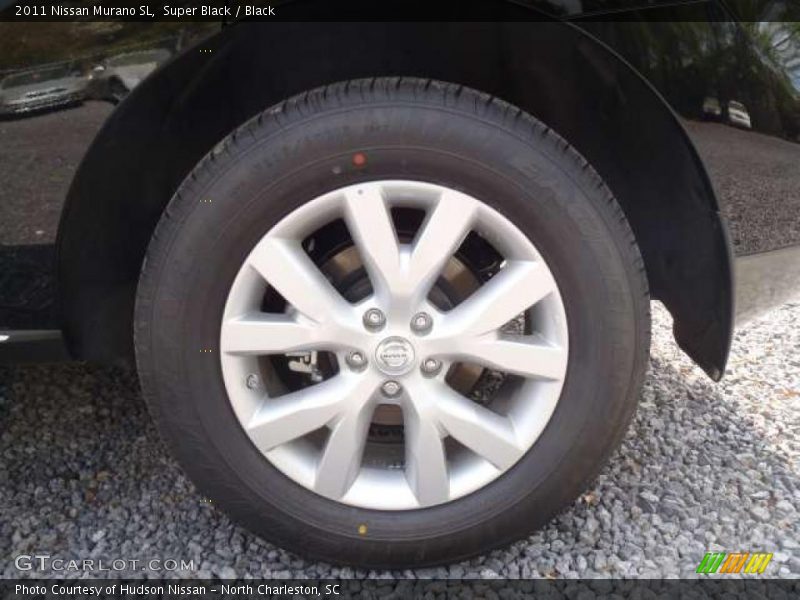 Super Black / Black 2011 Nissan Murano SL