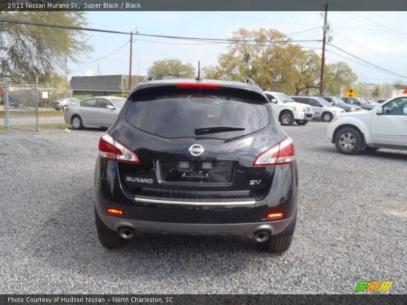 Super Black / Black 2011 Nissan Murano SV