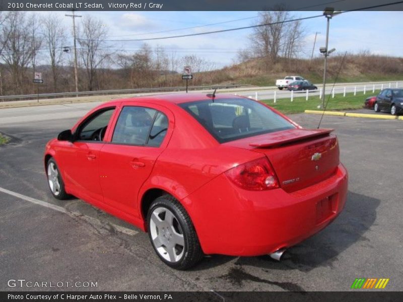 Victory Red / Gray 2010 Chevrolet Cobalt LT Sedan