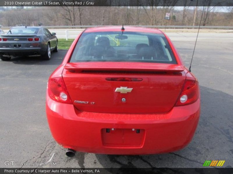 Victory Red / Gray 2010 Chevrolet Cobalt LT Sedan