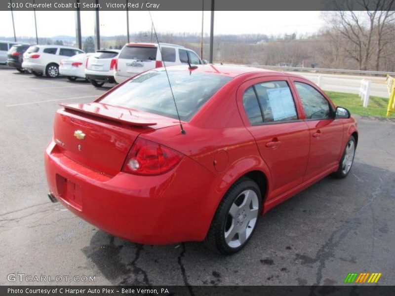 Victory Red / Gray 2010 Chevrolet Cobalt LT Sedan