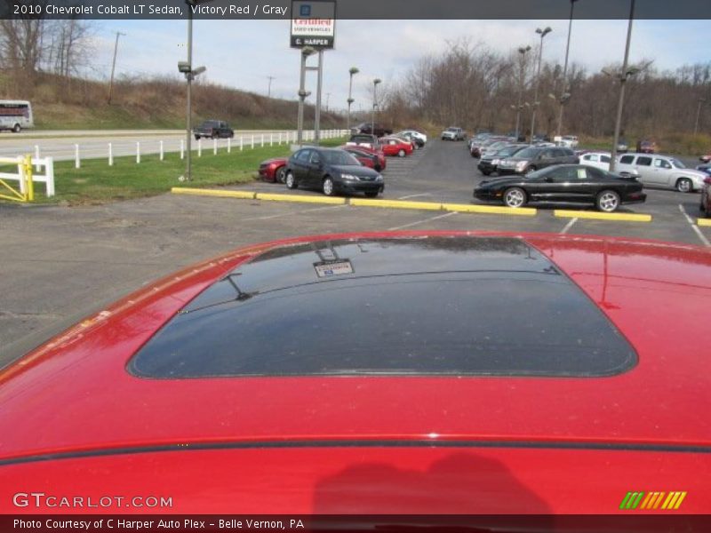 Victory Red / Gray 2010 Chevrolet Cobalt LT Sedan