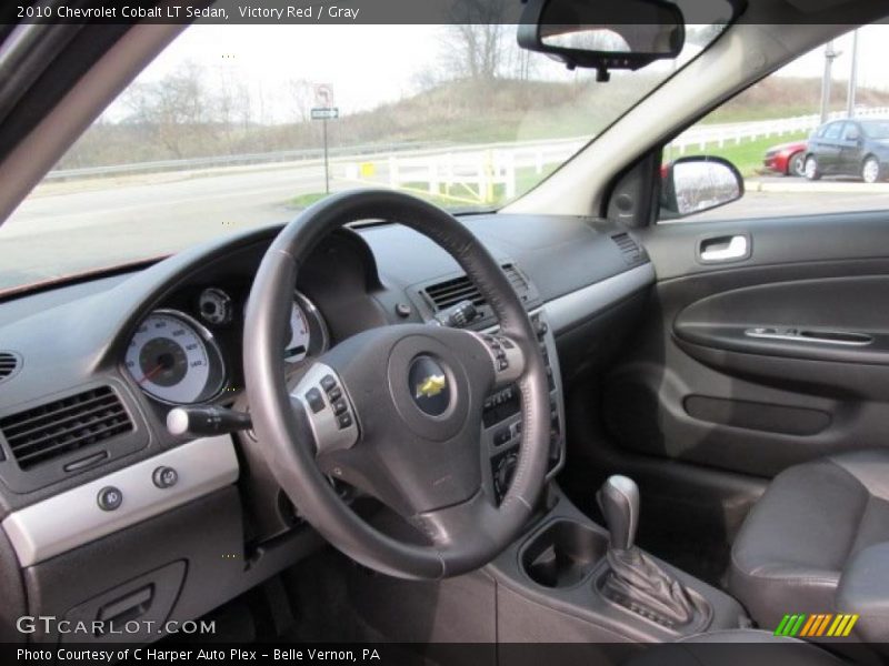 Victory Red / Gray 2010 Chevrolet Cobalt LT Sedan