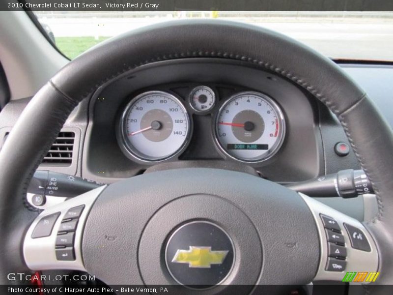 Victory Red / Gray 2010 Chevrolet Cobalt LT Sedan